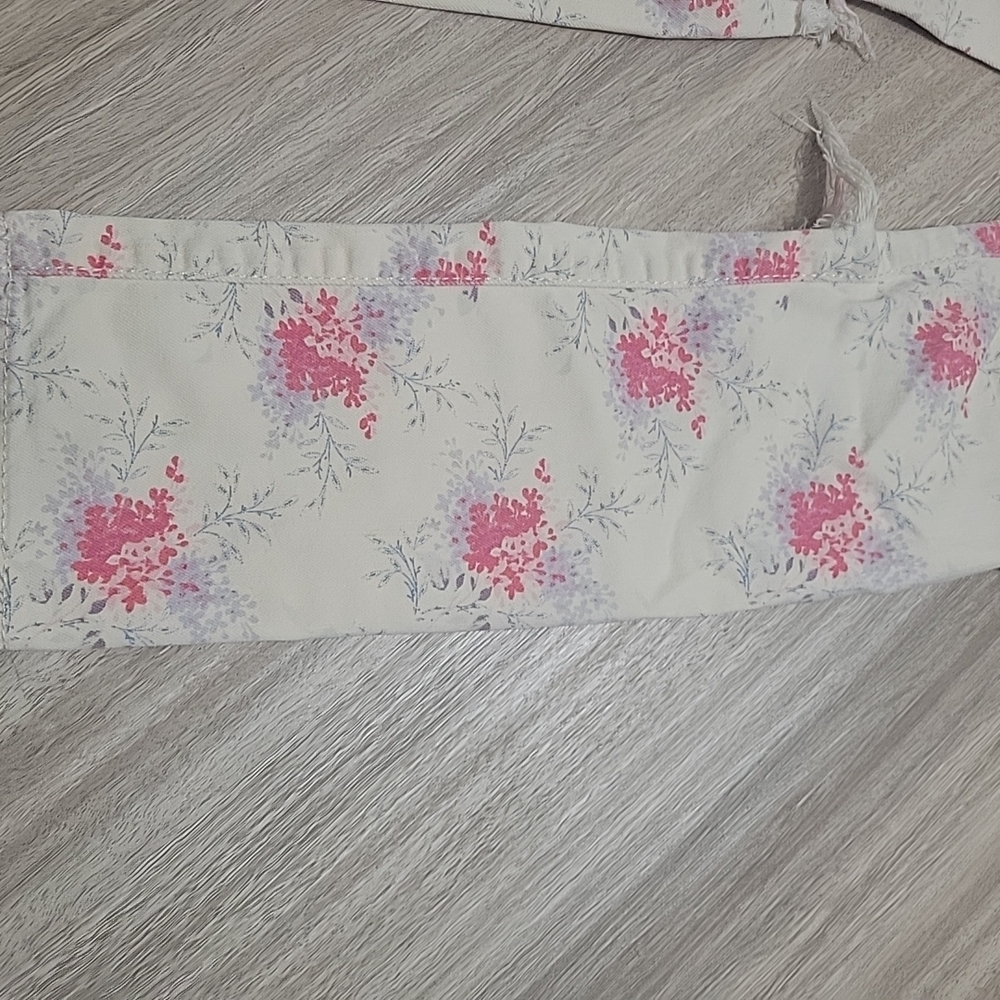 Gap Kids 1969 Super Skinny Floral Print Ripped KneesJeans Size 7 Regular - Picture 7 of 10
